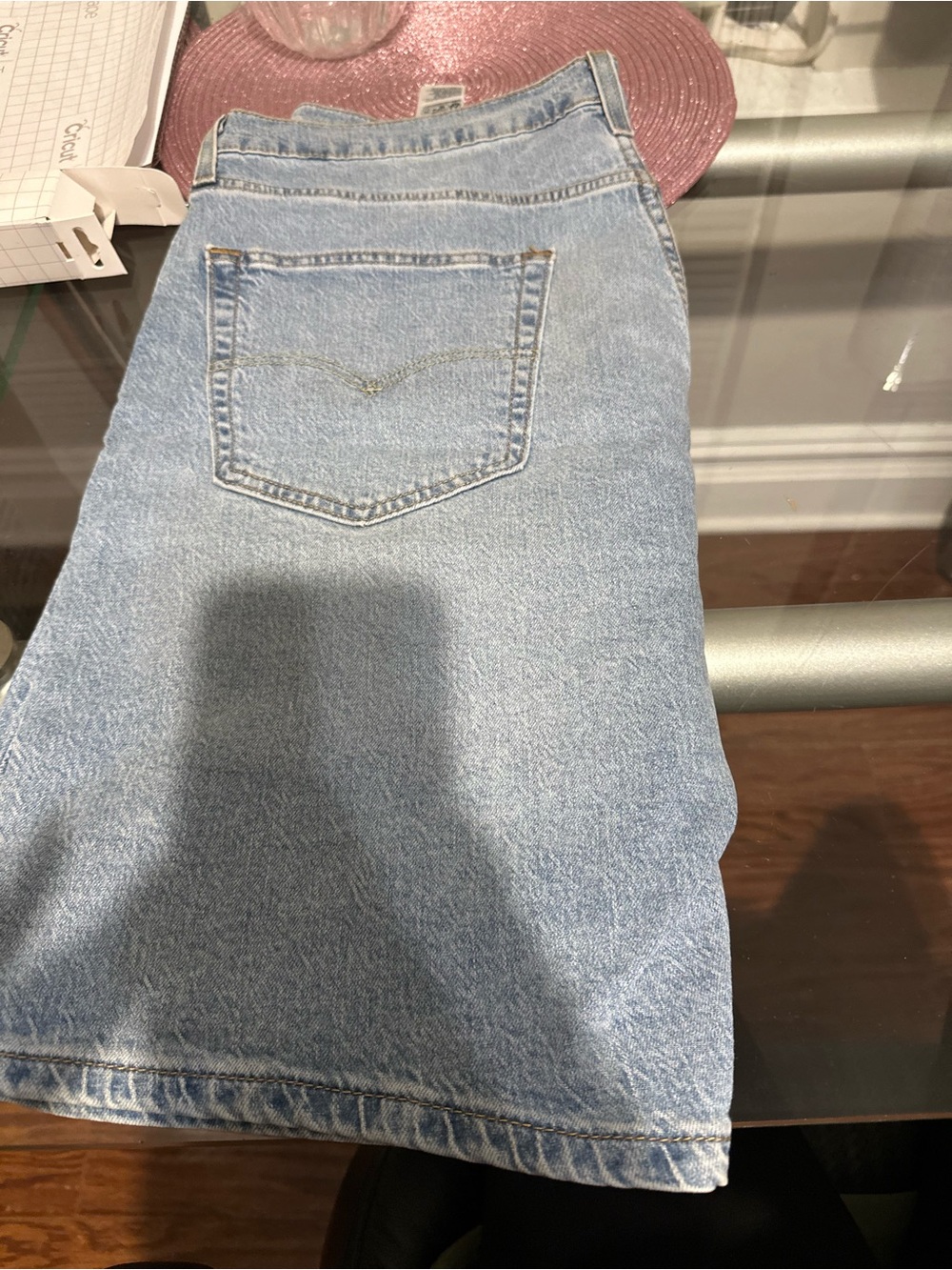 Levi's Light Wash Men's Denim Jean Shorts